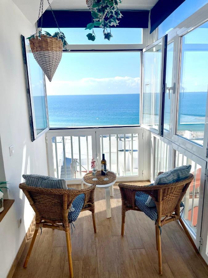 Gatu Casa Muse Junto A La Playa, Vista Al Mar, Aire Acc, Terraza, Wifi Y Chimenea " Preferente Mayores De 25 Anos Y Familias " El Puerto de Santa María Esterno foto
